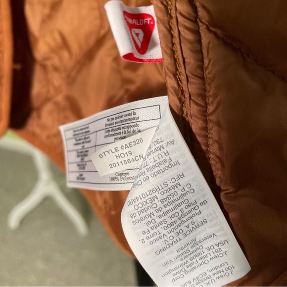 Madewell Quilted Puffer Jacket in Rust Brown - Picture 7 of 9